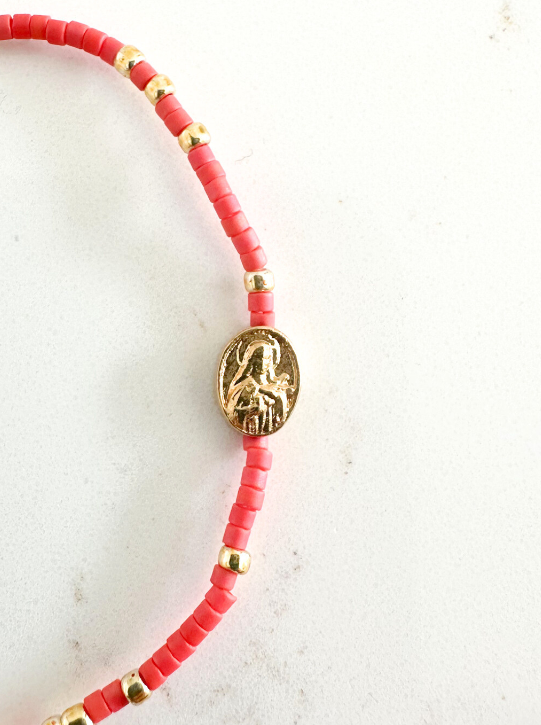 Lily & Lamb - Wholesale Beaded Bracelet - St. Therese of Lisieux Bracelet1