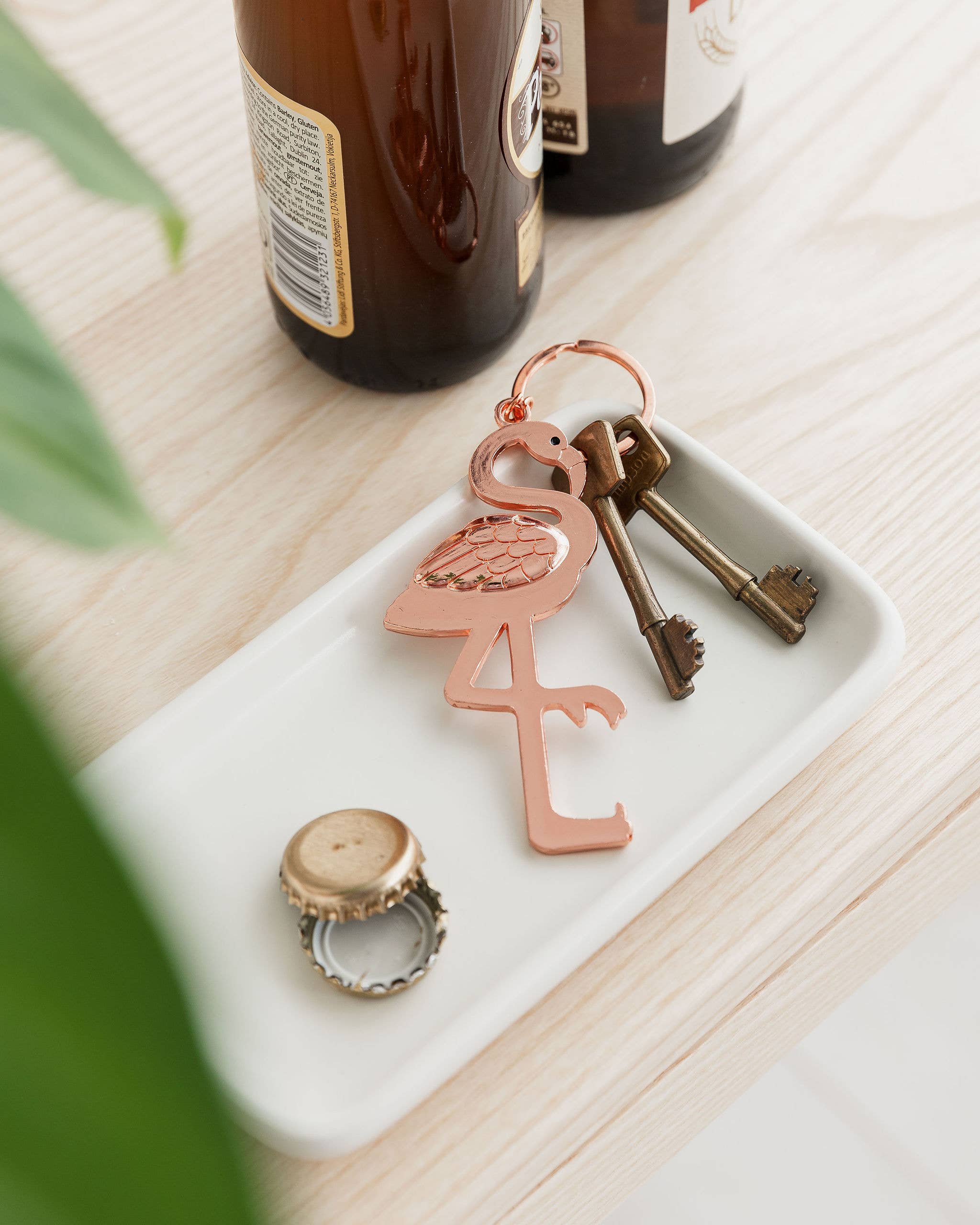 UBERSTAR - Wholesale Bottle/Wine Opener - Flamingo Keyring Bottle Opener2