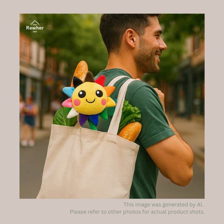 Fleur en peluche fierté - Flexible pour la vente par RAWHER