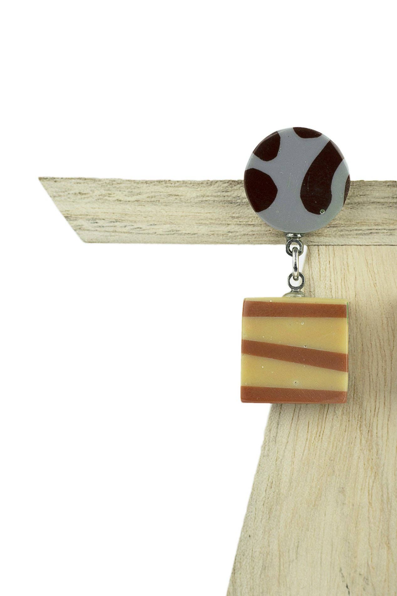 NOA ECCO - Wholesale Dangle Earrings - Two-piece earring2