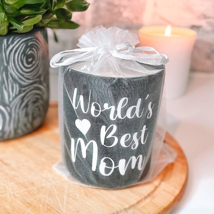 Suzanne’s dream designs - Wholesale Jar/Filled Candle - Mothers day gift - Worlds best mum candle6