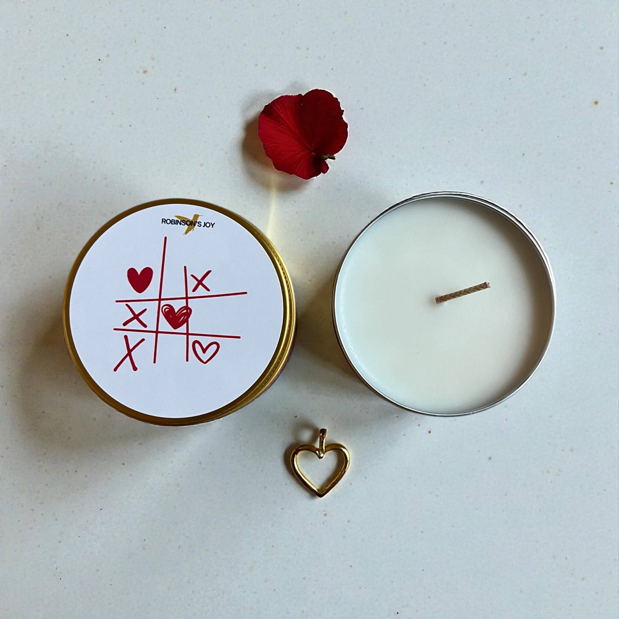 ROBINSON'S JOY - Wholesale Travel Candles - XOXO 2oz Candle- Valentine's Day Collection1