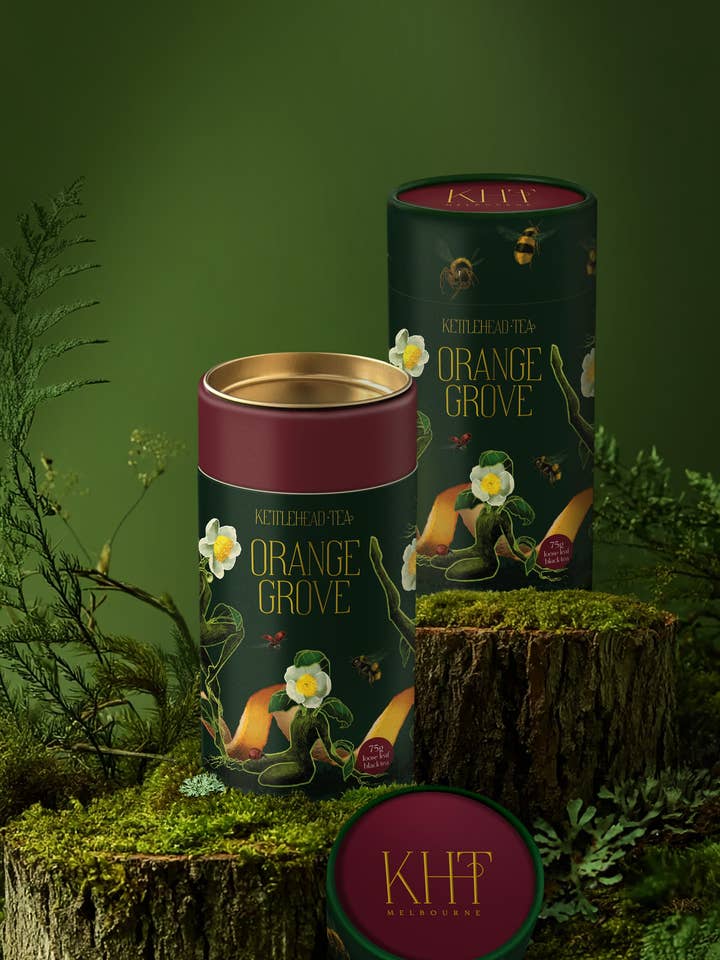 Orange Grove for wholesale by Kettlehead Tea