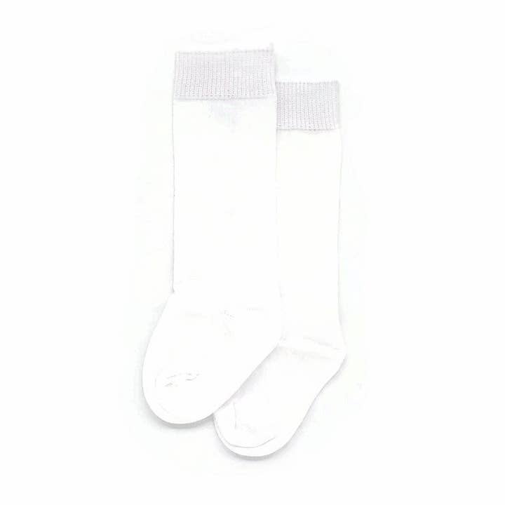 Unisex Nylon Socks - 1 pair White for wholesale by Tippy Tot Shoes