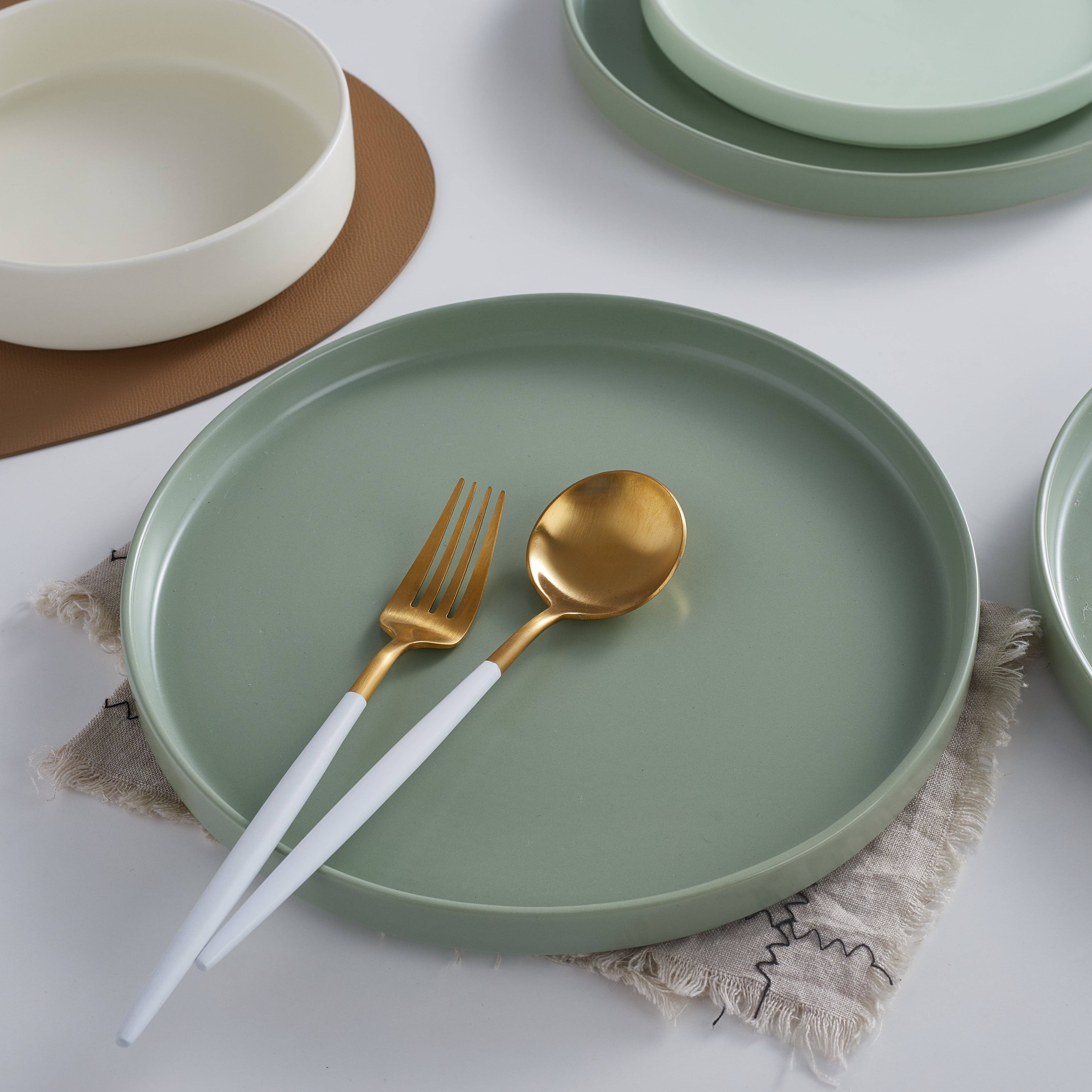 Stone  Lain - Wholesale Dinner Plate - Stella Porcelain Dinner Plate Set - Set of 68