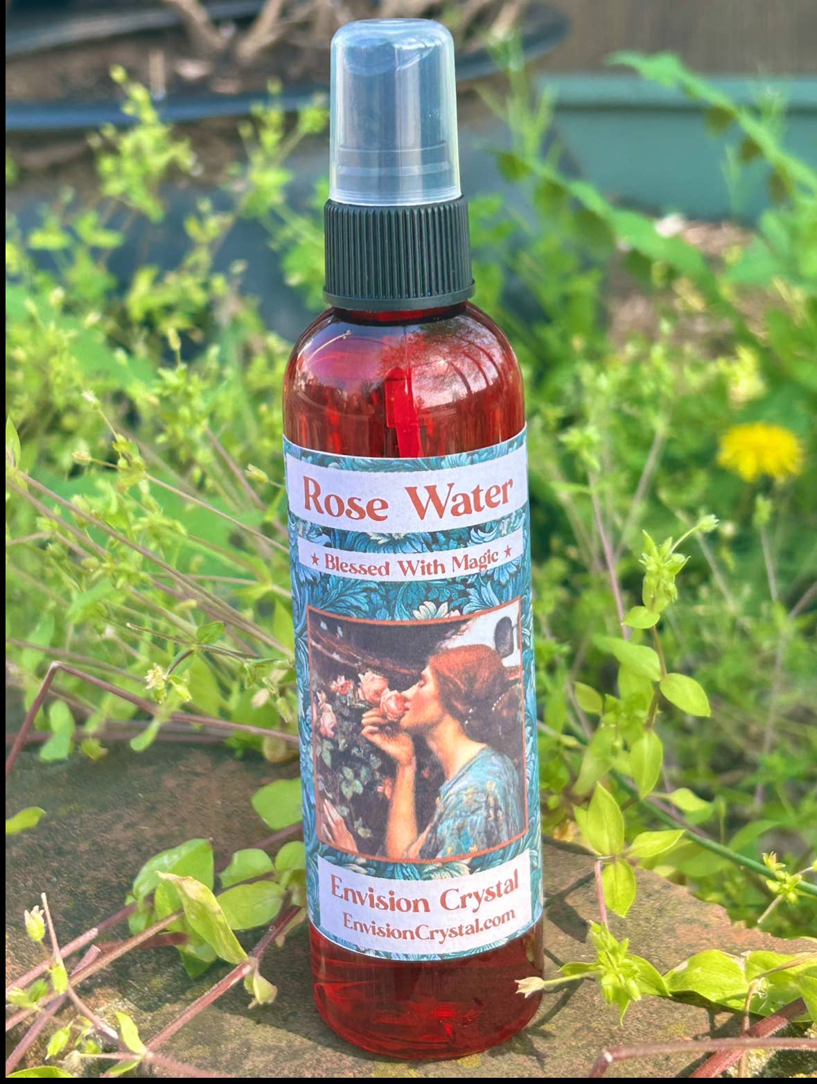 Envision Crystal – wholesale Face & body mist/water – Organic Rose Water Spray - Spiritually Blessed - Skin Care2