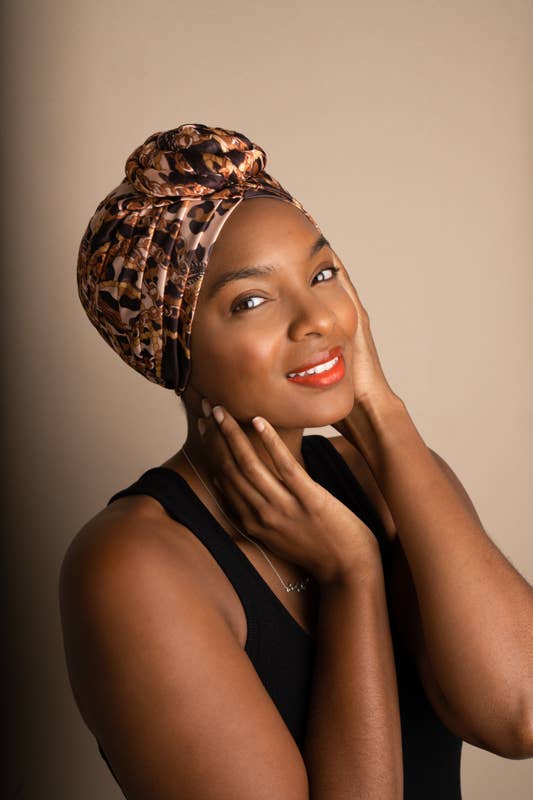 Annie International, Inc. - Wholesale Turban - Women's - Ms. Remi Silky Top Knot Pre-Tied Turban Assorted Colors8