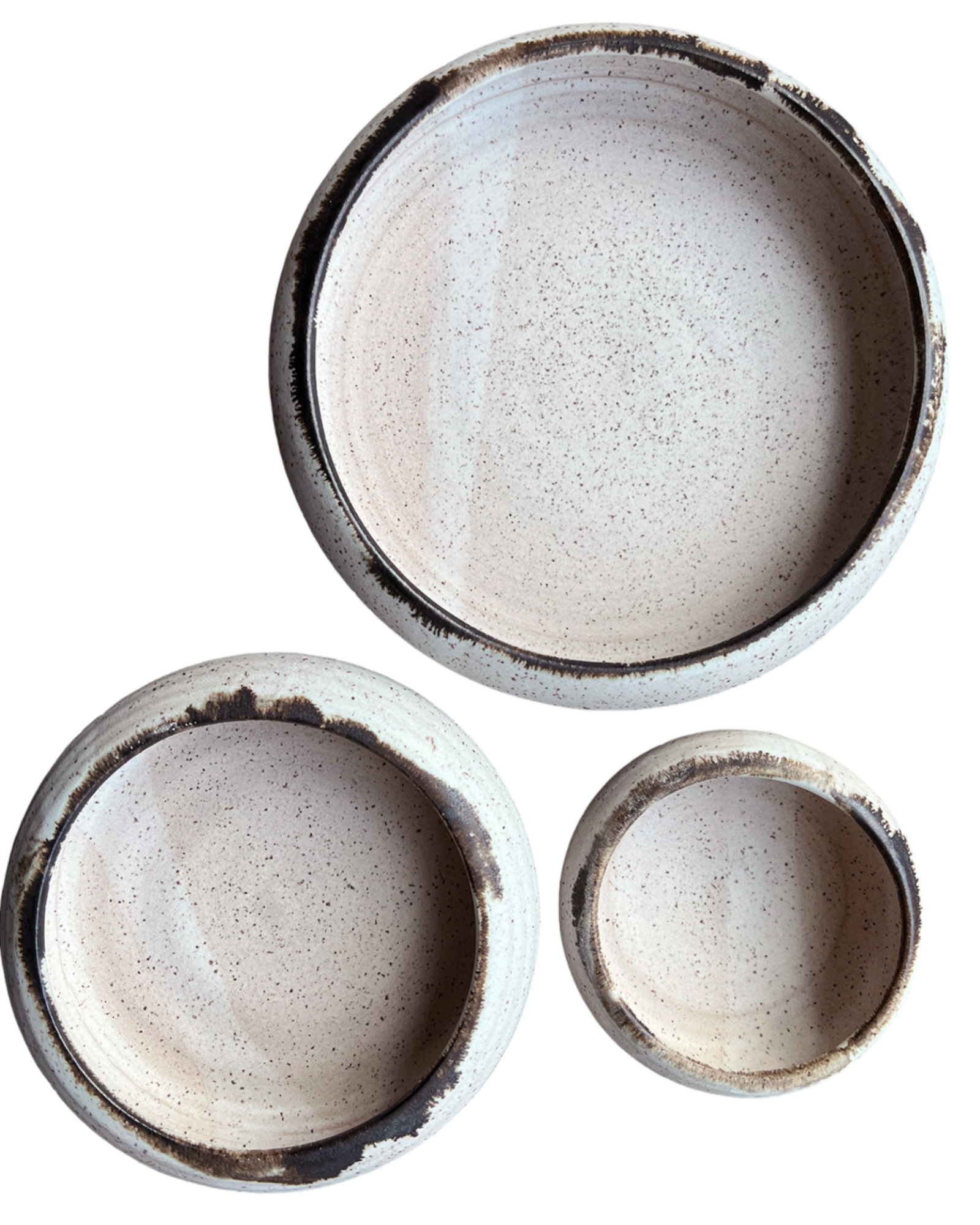 Gina DeSantis Ceramics - Wholesale Dinner Plate - Luna Crescent Plates5