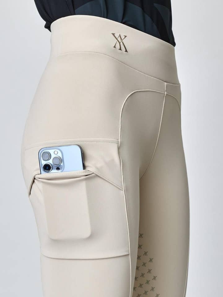 Compression Pull-On Breeches Tan for wholesale on Faire5
