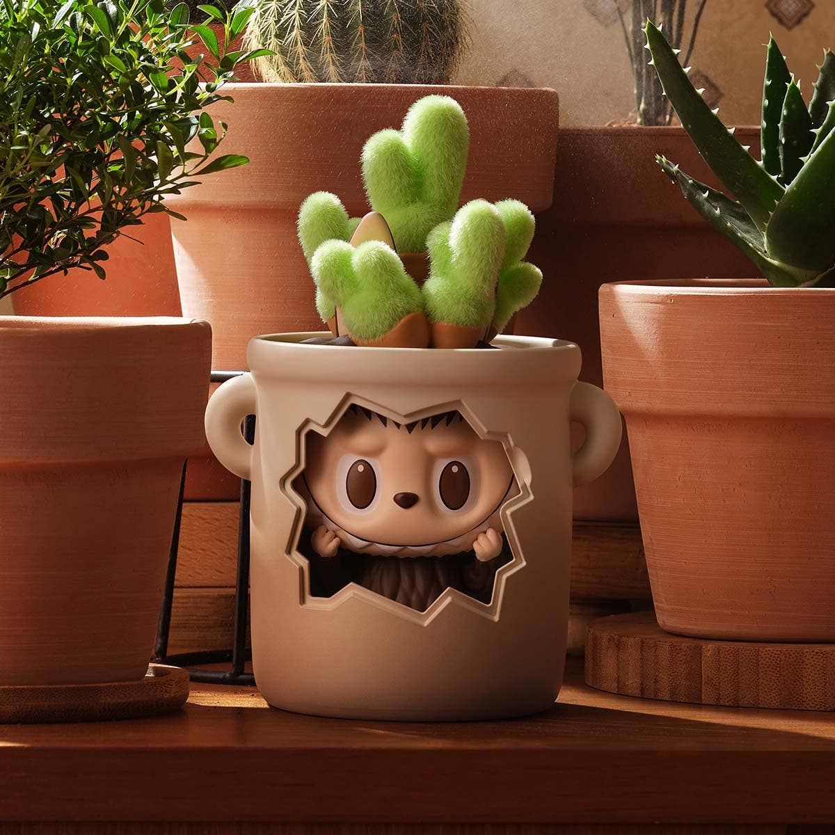 Springer Décor - Vente Figurine décorative - LES MONSTRES Figurines de la série Presque Cachée1