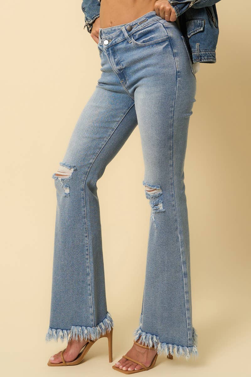 Insane Gene USA - Wholesale Jeans - Women's - CROSSOVER WIDE LEG7