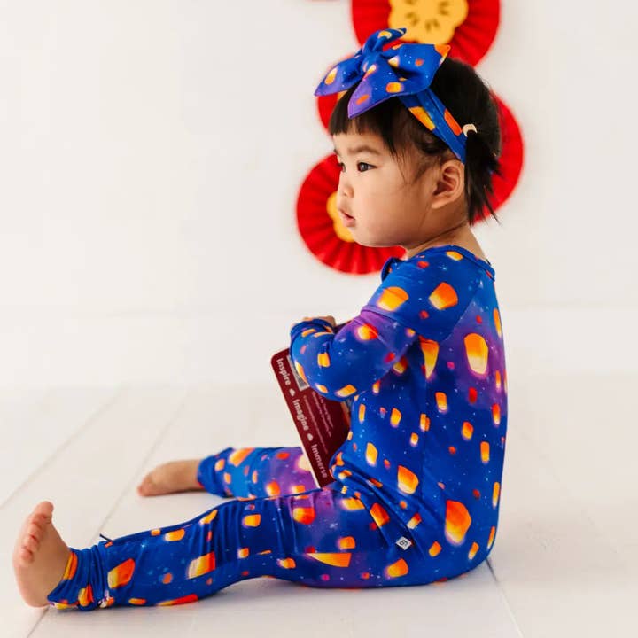 Dreambly Me - Wholesale Sleepsuit - Baby - Sky Lanterns Convertible Baby Pajama3