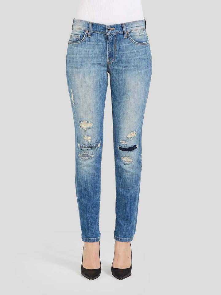 JEANS SKINNY SLOCHY PREMIUM 12pc MOQ por atacado de Private Label Clothing