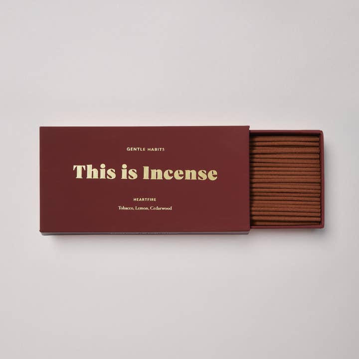Detta är rökelse - HJÄRTELD för wholesale av Gentle Habits