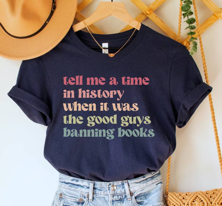 Eleven Fashion - Wholesale T-Shirt (Graphic) - Unisex - Read Banned Books Shirt