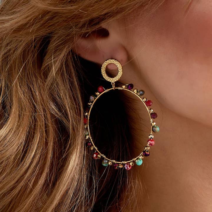 Sansira Jewelry - Wholesale Dangle Earrings - Statement Earrings Fall1