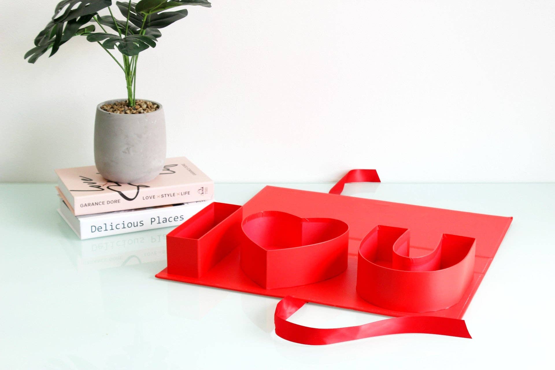 Elegant Design Supply - Vente Coffrets cadeaux - Boîte en forme de cœur à remplir "Je t'aime" avec ruban4