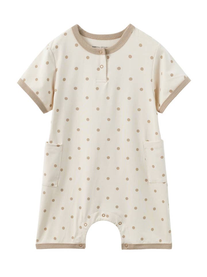 Baby Bio-Bambus-Strampler-Punkte für den Großhandel von Norsu Organic