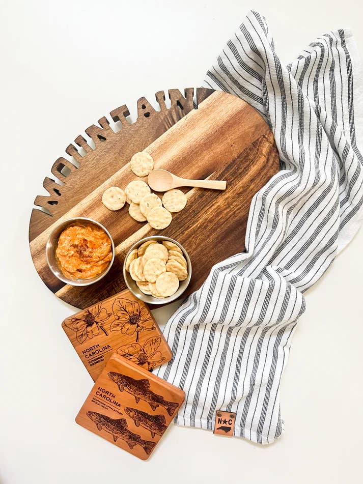 Mountain Serving Board for wholesale by Mae Designs LLC