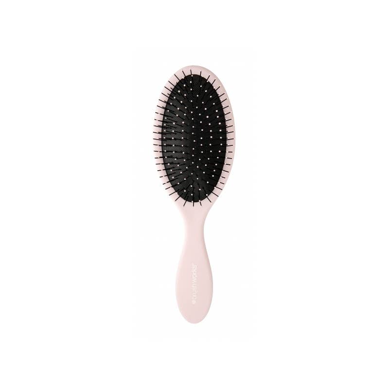 Beauty Pro - Wholesale Hair Brush/Comb - Brushworks Professional Oval Detangling Hair Brush Pink0