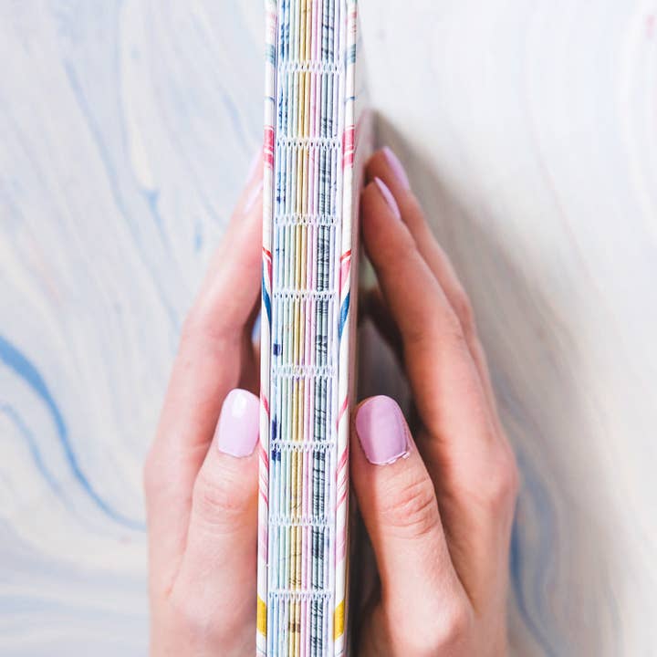 The House That Lars Built - Wholesale Journal/Diary - My Life in Color (hardcover guided journal) + Marble Blank Journal (hardcover), Set4