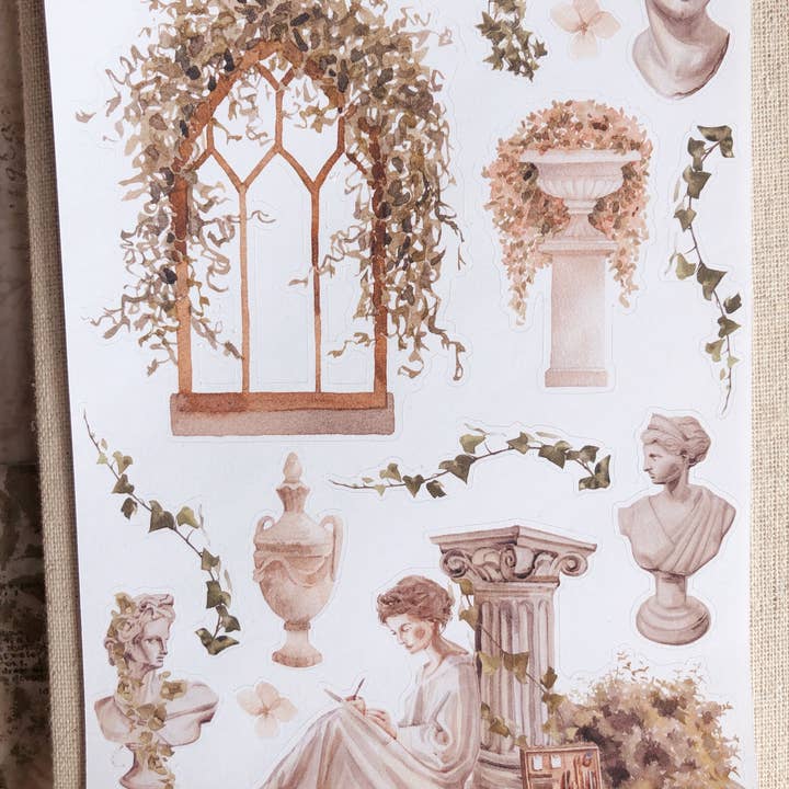 Chapteries - Wholesale Sticker - Sticker sheet - Antique Treasures2