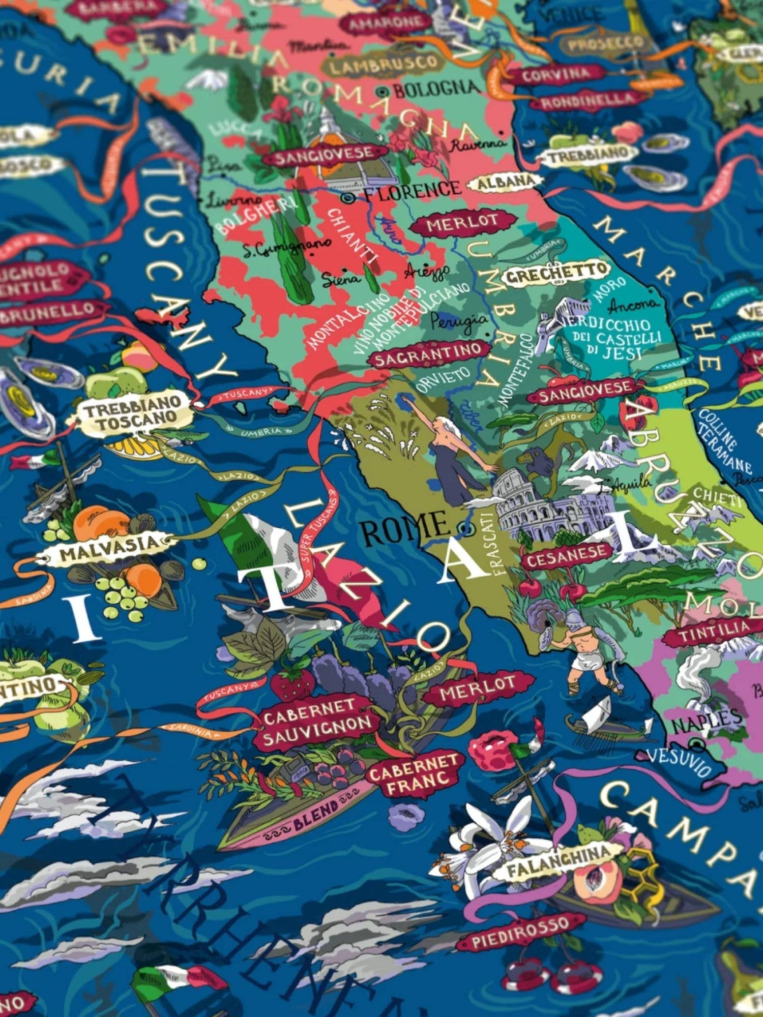 Water & Wines - Wholesale Puzzle - Adult - Wine Puzzle - Italy7