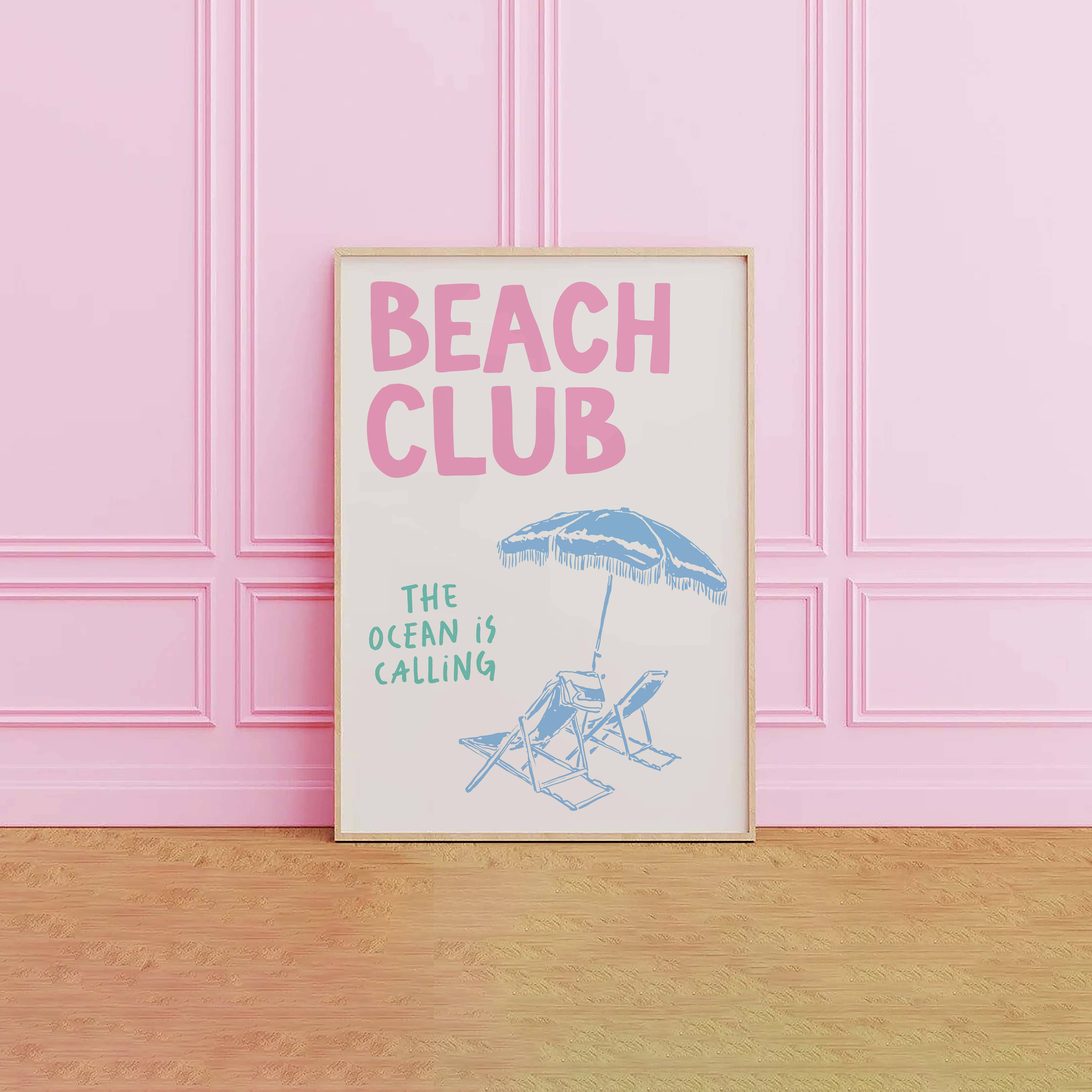 April Lane Art - Wholesale Art Print - Beach Club Print3