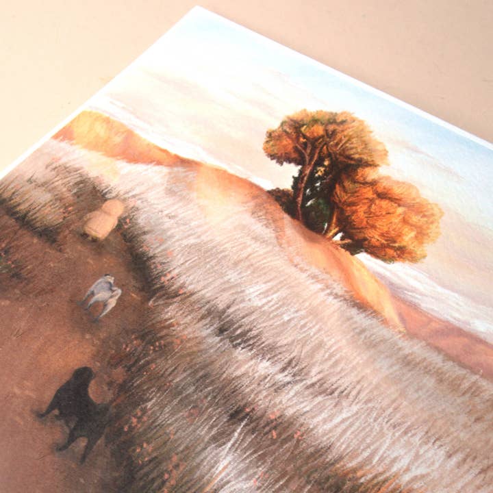 Hannah Farrs – wholesale Art print – Pug Art Print- Heart warming fawn & black Pug lovers gift1