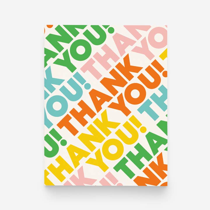 paper&stuff - Wholesale Thank You Card - Thank You! Greeting Card