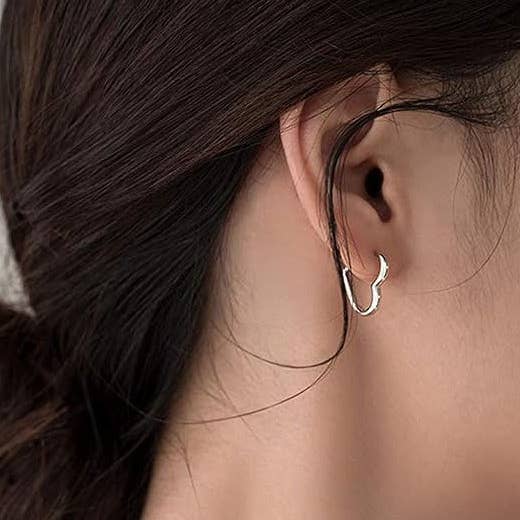 Venetianske hjertebøjleøreringe .925 sølv for engroshandel hos NALU