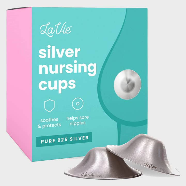 Silver Nursing Cups for wholesale by LaVie Mom