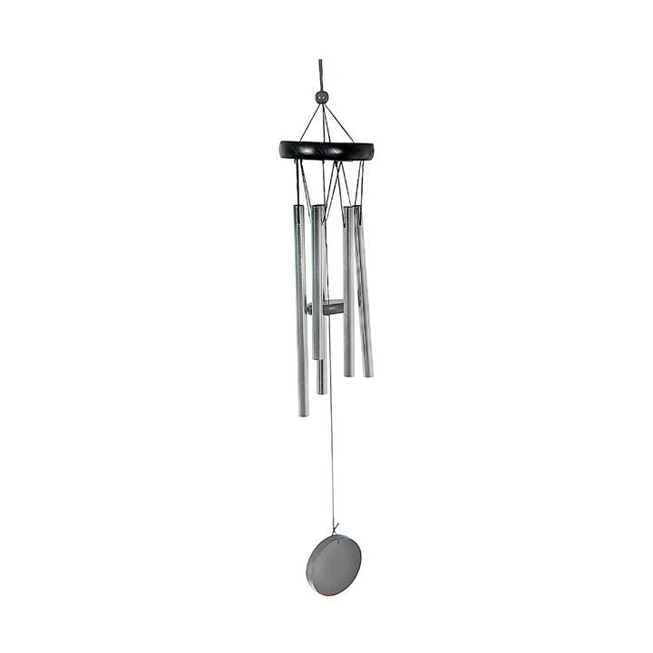 Carillon éolien rond noir de 22" pour la vente par IH Casa Decor