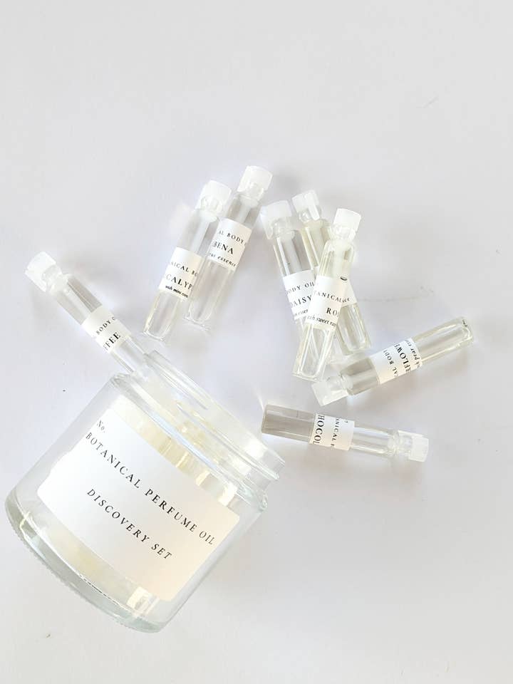 Discovery fragrance kit for wholesale by Naturopathic Alchemy