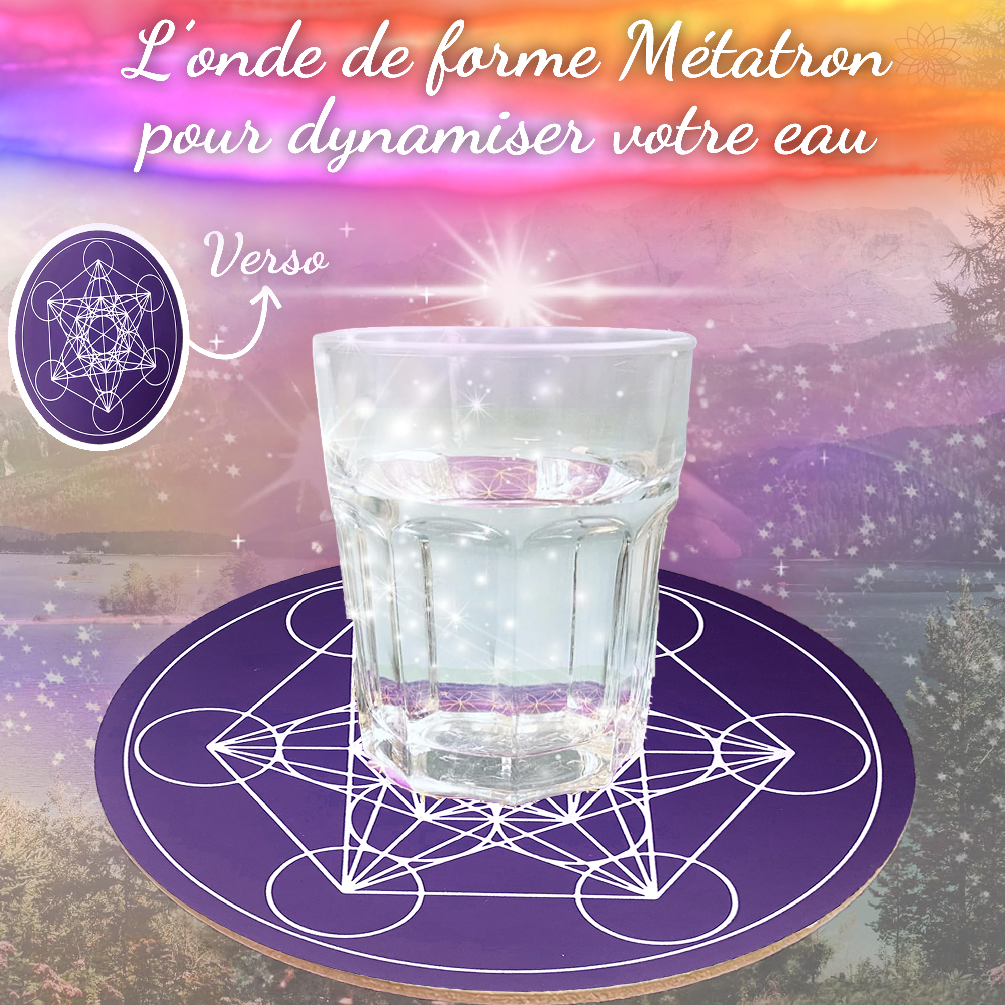 Vibratis - Wholesale Meditation Supplies - Wooden flower of life + metatron cube on the back2