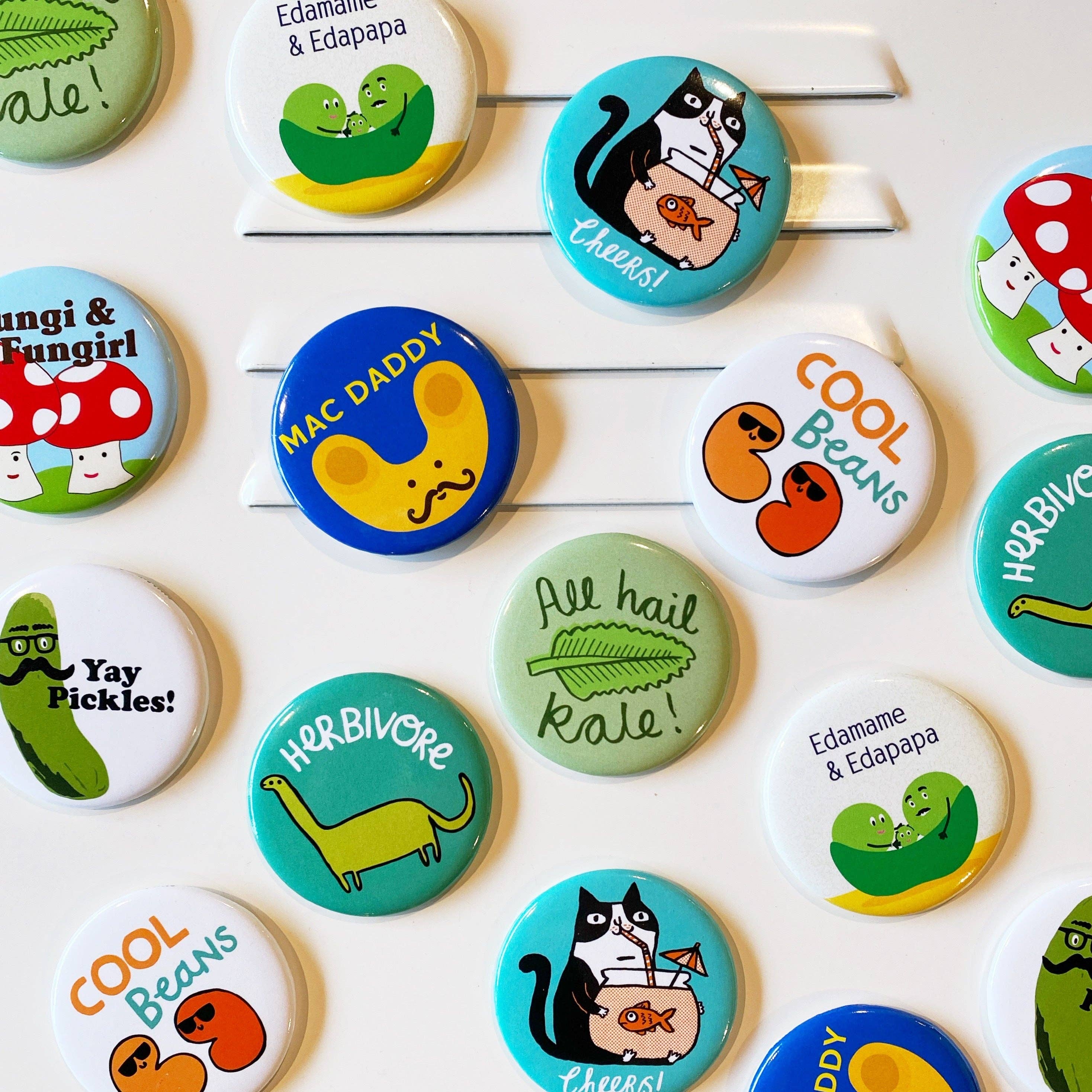 Badge Bomb – Íman por atacado – Grande ímã herbívoro1