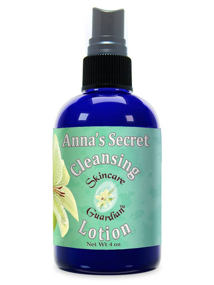 Anna's Secret Cleansing Lotion Facial Cleanser Emollient Hydrating Astringent Formula All Skin Types Tightens Pores for wholesale by Creation Farm Inc