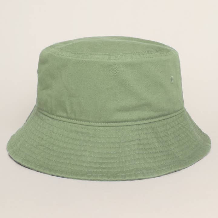 Fashion City - Wholesale Bucket hat – Unisex - Solid Color Cotton Bucket Fisherman Hats6