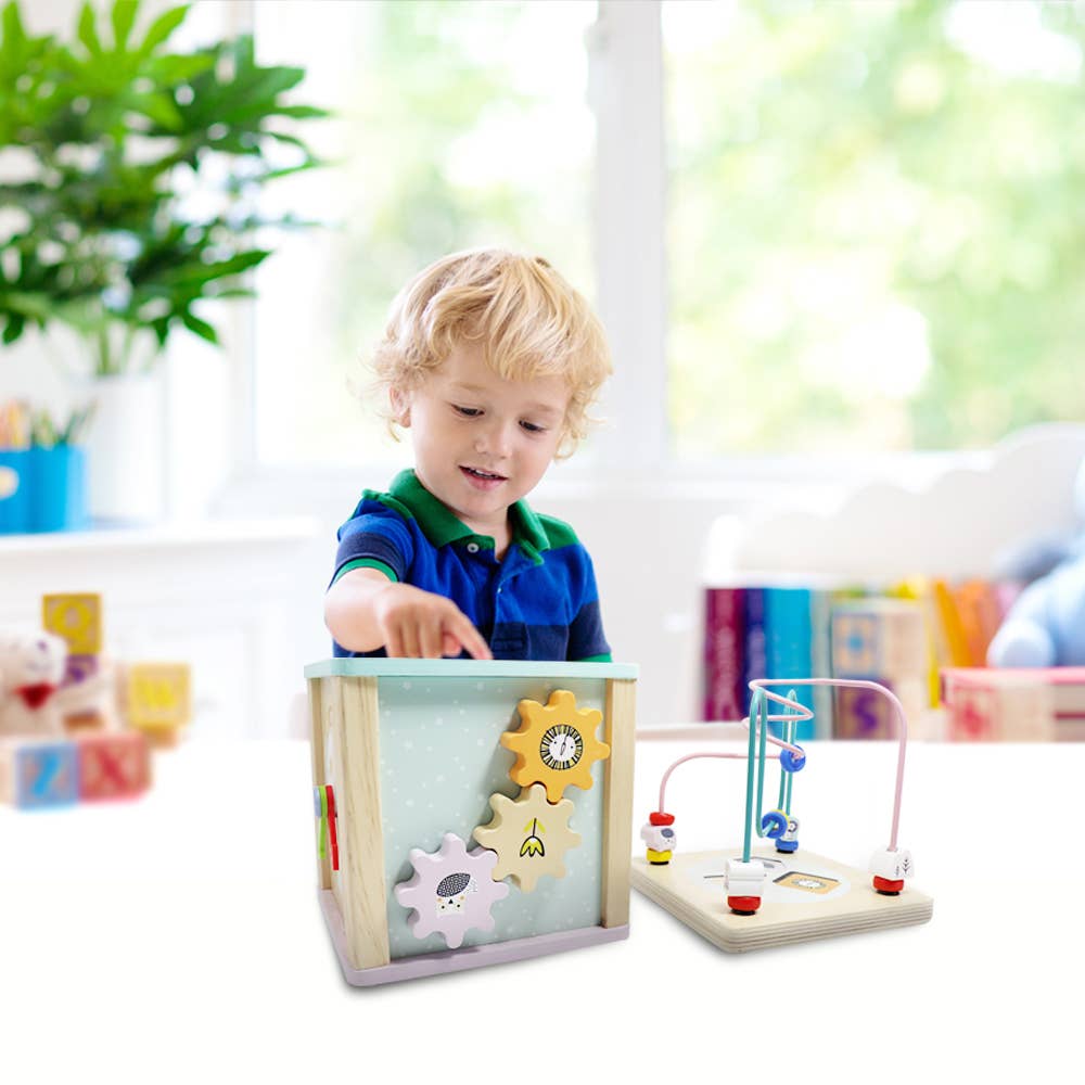 Leo & Friends - Vente Jouet en bois – enfant - Jouet d'activité en bois LEO & FRIENDS pour filles de 1 ou 2 ans10