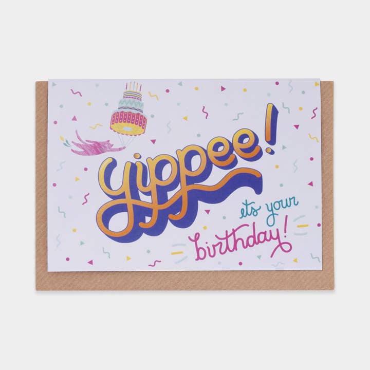 Yippee Greetings Card for wholesale by Evermade