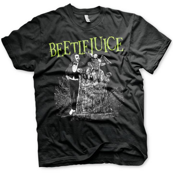 Beetlejuice Headstone T-Shirt for wholesale by Hybris Production AB