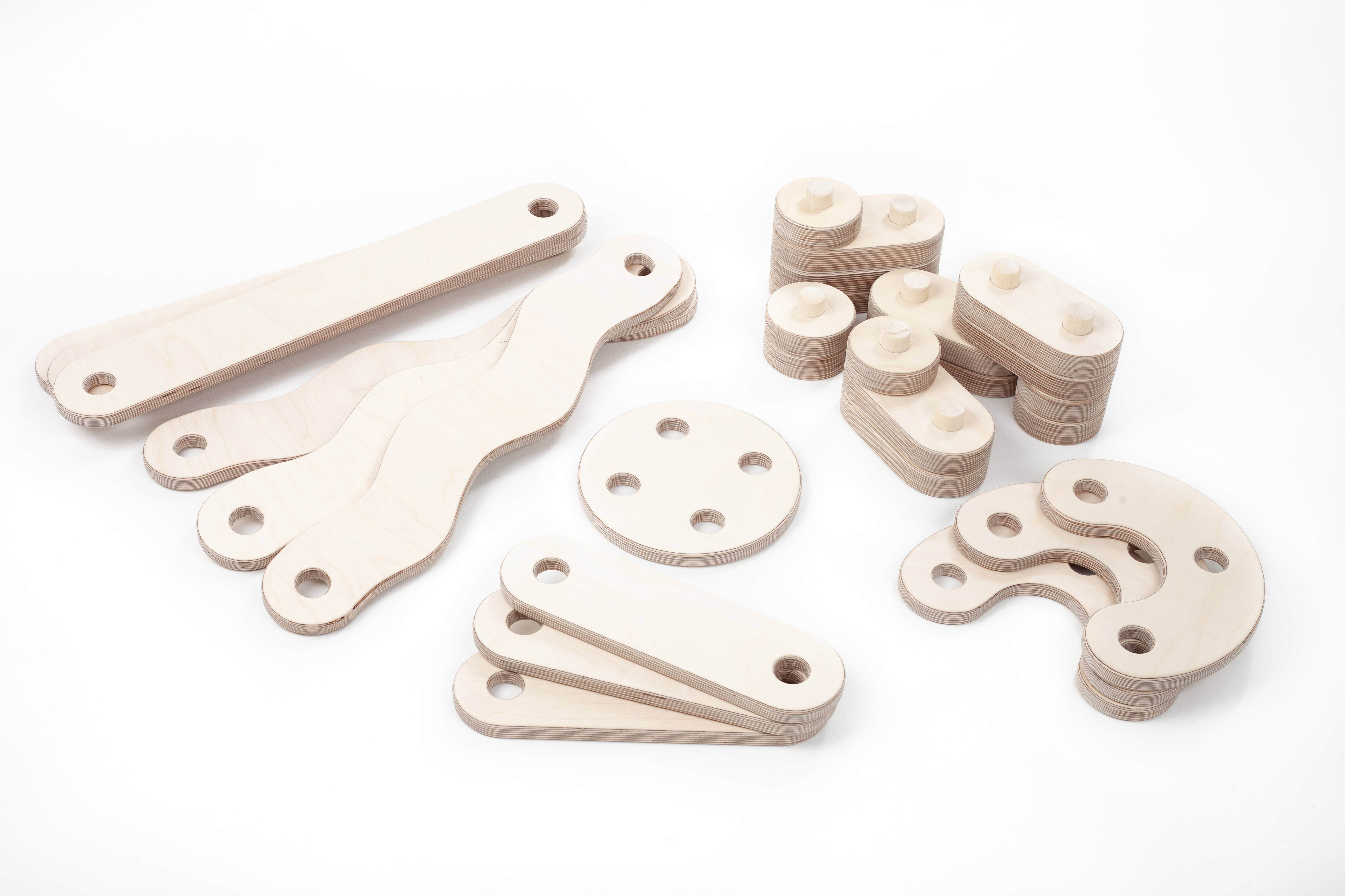 HappyMoon - Wholesale Wood Toy - Kids - PELTES® balance beams, Montessori Toy, Balance Board6