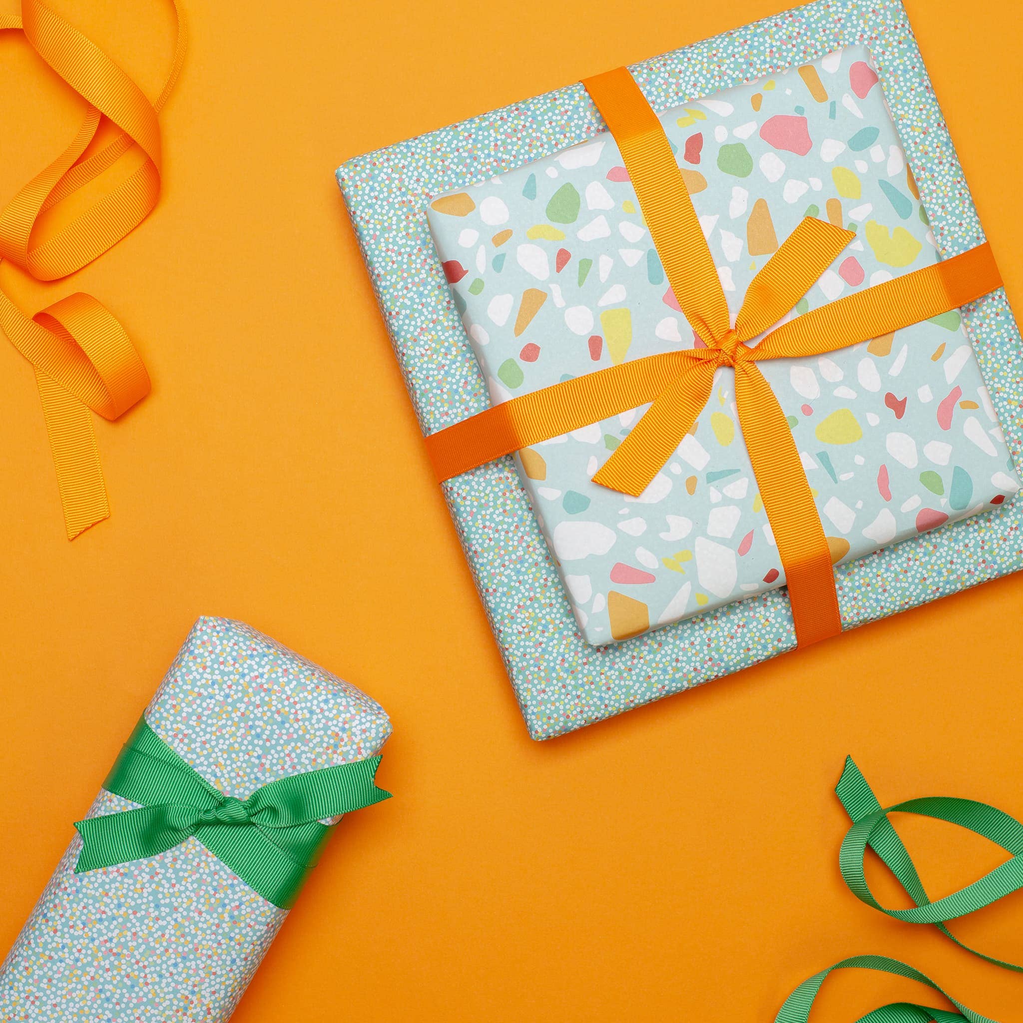 My Pretty Circus - Wholesale Ribbon - Gift Wrapping - Orange mango gift ribbon, ribbon easy to tie4