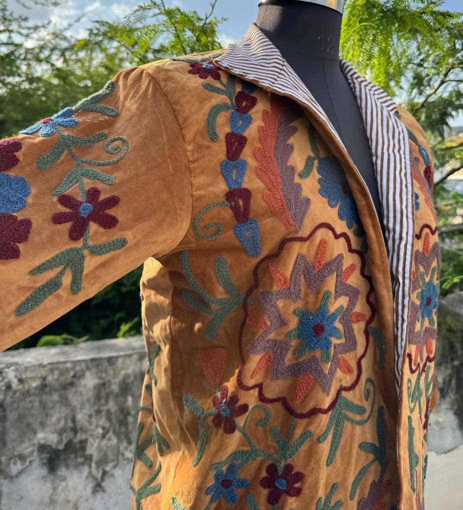 bhavnas boutique - Wholesale Jacket - Women's - Handcrafted Cotton Suzani Jacket Bohemian Style Coat Jacket 1