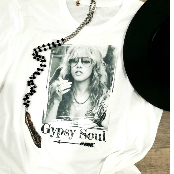Funk Town Tees - Wholesale T-Shirt (Graphic) - Women's - Gypsy Soul Retro Rock and Roll Graphic Tee