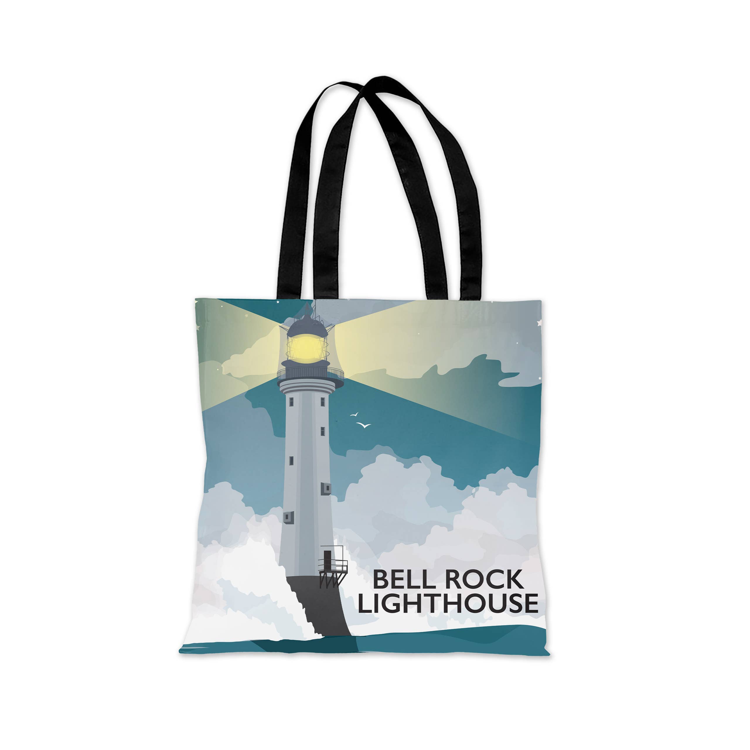 Tabitha Mary – wholesale Konsttryck – Bell Rock fyr, Angus, Skottland Tryck, Kort & Gåvor1