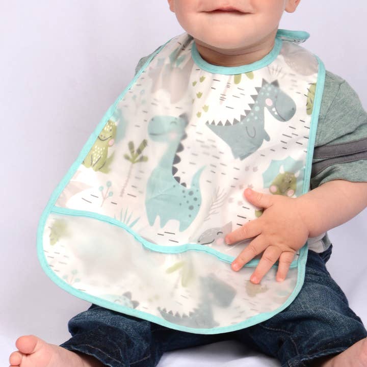 Bavoir lavable en forme de dinosaure pour la vente par London Bridge & Maison Chic