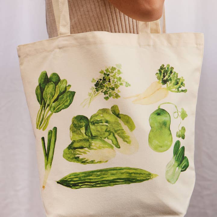 Menmin Made - Wholesale Tote Bag - Women's - Asian Vegetable Tote Bag1