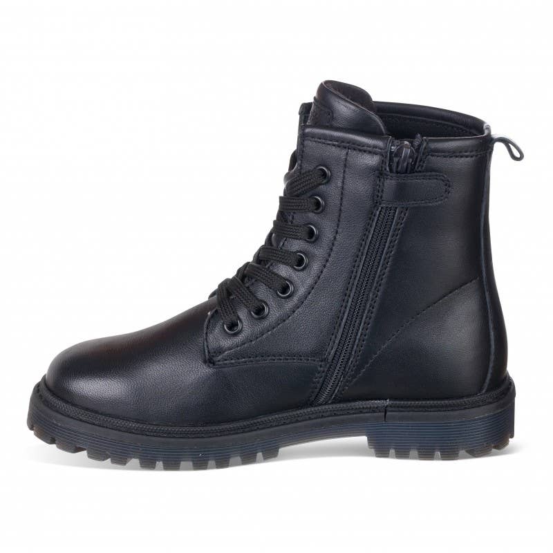 Chetto - Vendita all'ingrosso Stivali - Bambini - Stivaletto biker classico in pelle per ragazza Chetto 11245312