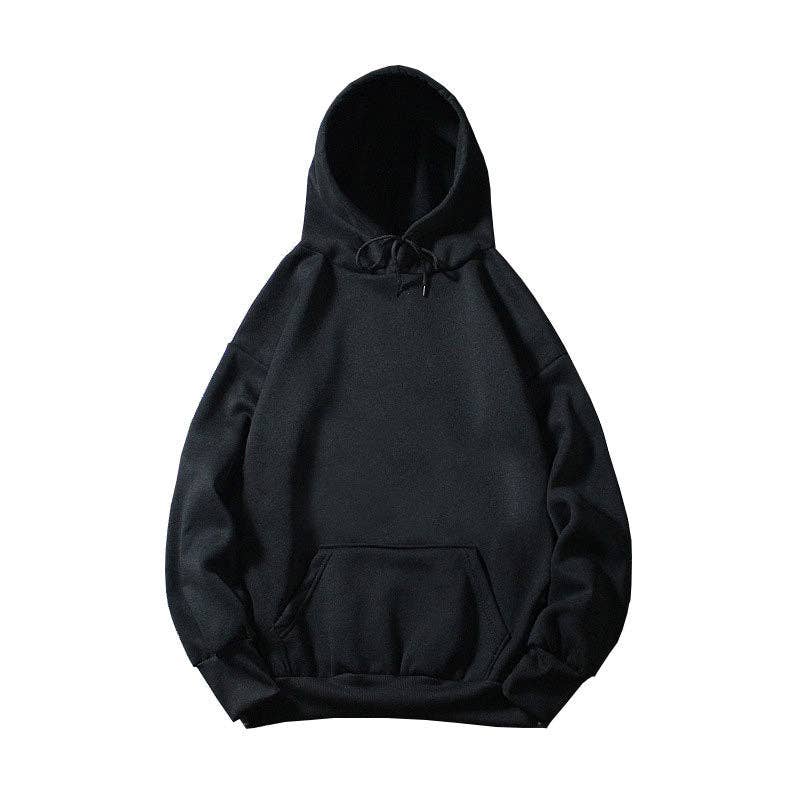 Sweetkama - Wholesale Hoodie - Women's - Ladies Solid Color Drawstring Hood Hoodie SKT0021